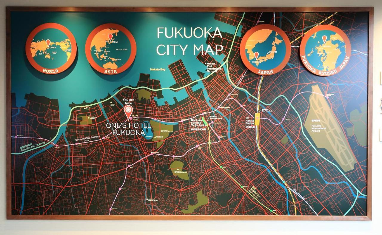 One'S Hotel Fukuoka Kültér fotó